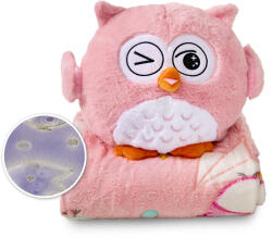 Dormeo Bufnițele expresive Dormeo Warm Hug roz (1000235243) Patura