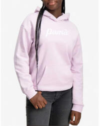 PUMA Essentials+ Script Hoodie Grape Mist