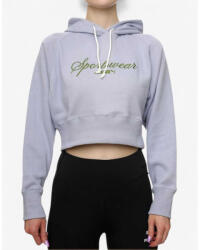 PUMA Classics Relaxed Cropped Hoodie Grey