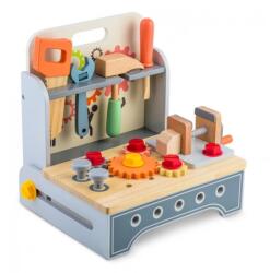 Ricokids Mini atelier de lucru din lemn cu accesorii incluse, 30 x 25 x 30 cm, Ricokids (EDI787700) Set bricolaj copii
