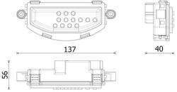 MAHLE Regulator, ventilator vnutorneho priestoru MAHLE ABR 166 000P (ABR 166 000P)