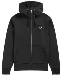 Fred Perry Jachetă Hooded Zip Through J7536 198 black
