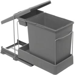 Pelikan Cos gunoi glisant pentru bucatarie cu doua compartimente 20L+1L, antracit (21500A) Cos de gunoi