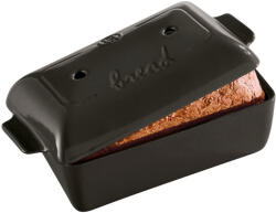 Emile Henry kenyérsütő edény 28x15x12 cm / 1, 8 L, Charcoal