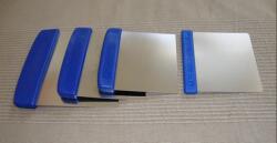 Bread and Sourdough Trokser rozsdamentes fejjel, műanyag fogóval, 0, 3 mm vastag,