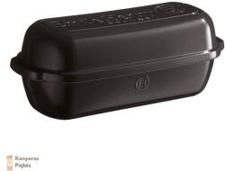 Emile Henry kenyérsütő forma Batard 39, 5 x 16 cm/4, 5 liter Charcoal