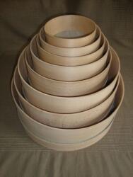 Bread and Sourdough Szita bükkfa kerettel, fém hálóval, átmérő 42 cm