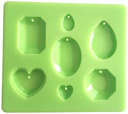 Protosil kft Szilikon Öntőforma Egyedi Medál Készítéshez, 7 féle medál