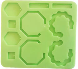 Protosil kft Absztrakt fülbevaló szilikon forma