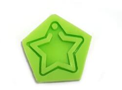 Protosil kft Szilikon Öntőforma Ékszerkészítéshez, medál, csillag