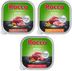 Rocco 27x300gRocco Menü nedves kutyatáp- Mix 3 fajtával