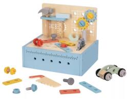 Tooky Toy Tooky Toy: Csavarozós barkácsdoboz szerszámokkal (TP527) - jateknet