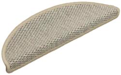 vidaXL 30 db lépcsőszőnyegek öntapadós szizál kinézetű 56x17x3 cm 3365863 (3365863)