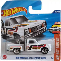 Mattel Hot Wheels 1978 Dodge Li'l Red Express Truck kisautó (JBB03) - jatekbirodalom