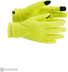 Craft Lumen Fleece 2 kesztyű, sárga (L)
