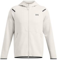 Under Armour Férfi szabadidős cipzár nélküli pulcsi Under Armour UNSTOPPABLE FLEECE FZ HOODIE fehér 1389352-110 - M