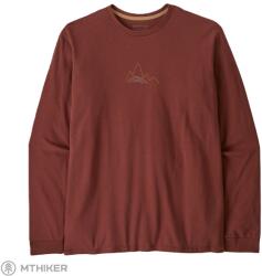Patagonia M's L/S Berm Logo Responsibili-Tee póló, Dried Vanilla (M)
