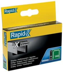 RAPID Tűzőkapocs, 140 / 10 mm, 2000 db, rozsdamentes acél, dobozban (11910733)