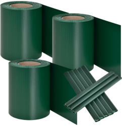  PVC belátásgátló szalag zöld 3 tekercs 3x35 m 300474
