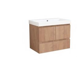 Inter Ceramic Конзолен PVC шкаф BETTINO-75 9047-75, Inter Ceramic, 61.5х75.5х46см (9047-75+УМИВ. 5953W-76CM)