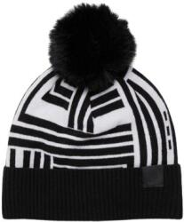 Karl Lagerfeld női téli sapka POM POM fekete