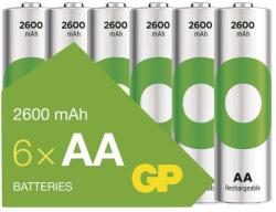 GP Batteries ReCyko 2600 tölthető AA elem (HR6), 6 db (1032226260)
