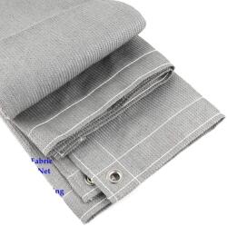 Nap árnyékoló vitorlák, 200 gsm magas színvonalú, UV -ellenes védelem, Szürke, 2mx4m