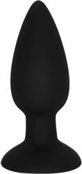 Guilty Toys Dop Anal Medium cu Ventuza, Silicon Lichid, Negru, 9.8 cm, Guilty Toys