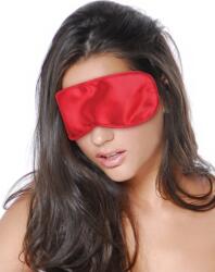 STD Masca de Ochi cu Elastic, Satinata, Rosu