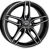 RC RACING RC-267 Fekete polírozott 4/108 14x6 ET35 73, 1 - nyarigumi