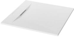 INVENA Alvero négyzet alakú zuhanytálca 80x80 cm fehér AK-7B-808 (AK7B808)