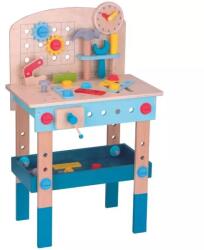 Tooky Toy Tooky Toy: Fa barkácsasztal szerszámokkal (TK399) - jatekbolt