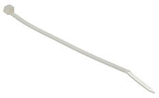 NEDES Gyorskötöző, kábelkötegelő (3.6 x 200 mm - 100 darab) fehér (T3200UV)