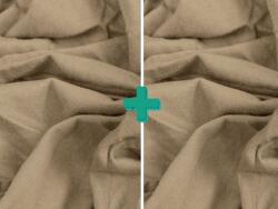  2x EXCLUSIVE jersey lepedő 90x200 cm bézs