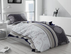  MANDALA NATURA szürke pamut ágynemű