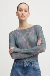 HUGO BOSS felső zöld, női, mintás, 50530450 - zöld XS