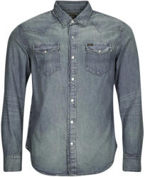 Ralph Lauren Cămăsi mânecă lungă Bărbați CHEMISE WESTERN EN DENIM Polo Ralph Lauren albastru EU M