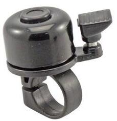  Csengő mini acél din din - 34 mm fekete