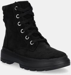 Geox gyerek bokacsizma velúrból KIDDARTAH fekete, J56NDA. 00022 - fekete 32