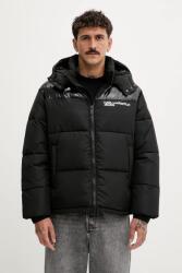 Karl Lagerfeld Jeans rövid kabát fekete, téli, A4M15031 - fekete L