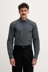 HUGO BOSS pamut ing - szürke 41 - answear - 26 990 Ft