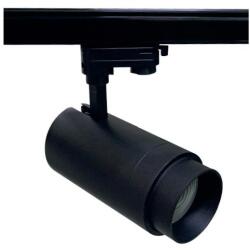 2r VARIO 20W 3000K fekete sínes lámpatest 15°-60° (L0102030001)