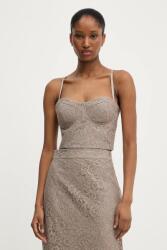 GUESS felső JOSIANE bézs, mintás, W5YH42 WHD00 - bézs L