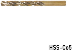  181200700 HSS-Co5 kobaltos fémfúró, DIN338 - Ø 7.0x109/69 mm (181200700)
