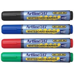 ARTLINE Marker pentru tabla de scris ARTLINE 517 - Dry safe ink, varf rotund 2.0mm - albastru (EK-517)