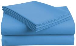  Cearsaf din bumbac LUX azur albastru 220x240 cm