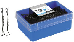 Eurostil 01610/50 Hullámcsat Fekete 5cm Egyenes 300db (01610/50)