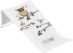 TEGA BABY Szövet babatartó kádba Bölcs Bagoly fehér