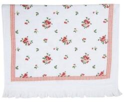 Clayre & Eef Rózsás konyhai kéztörlő - 66x40 cm (VR-CT013)