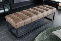 Halle Stílusos ülőpad Halle 108 cm taupe bársony